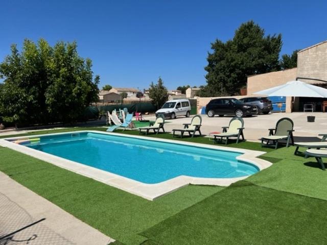 Villa Rural Con Amplia Piscina Campillo de Altobuey Luaran gambar