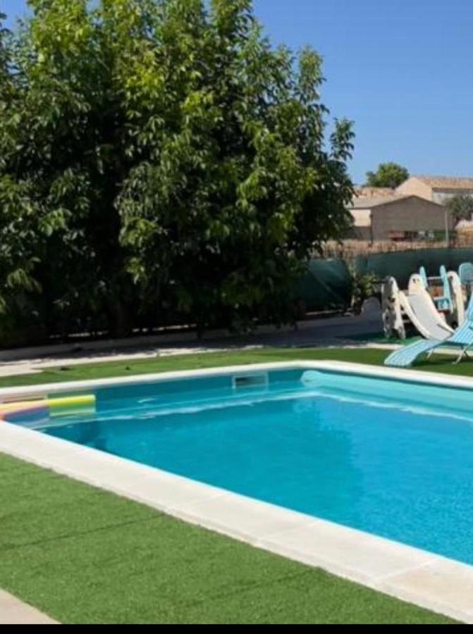 Villa Rural Con Amplia Piscina Campillo de Altobuey Luaran gambar